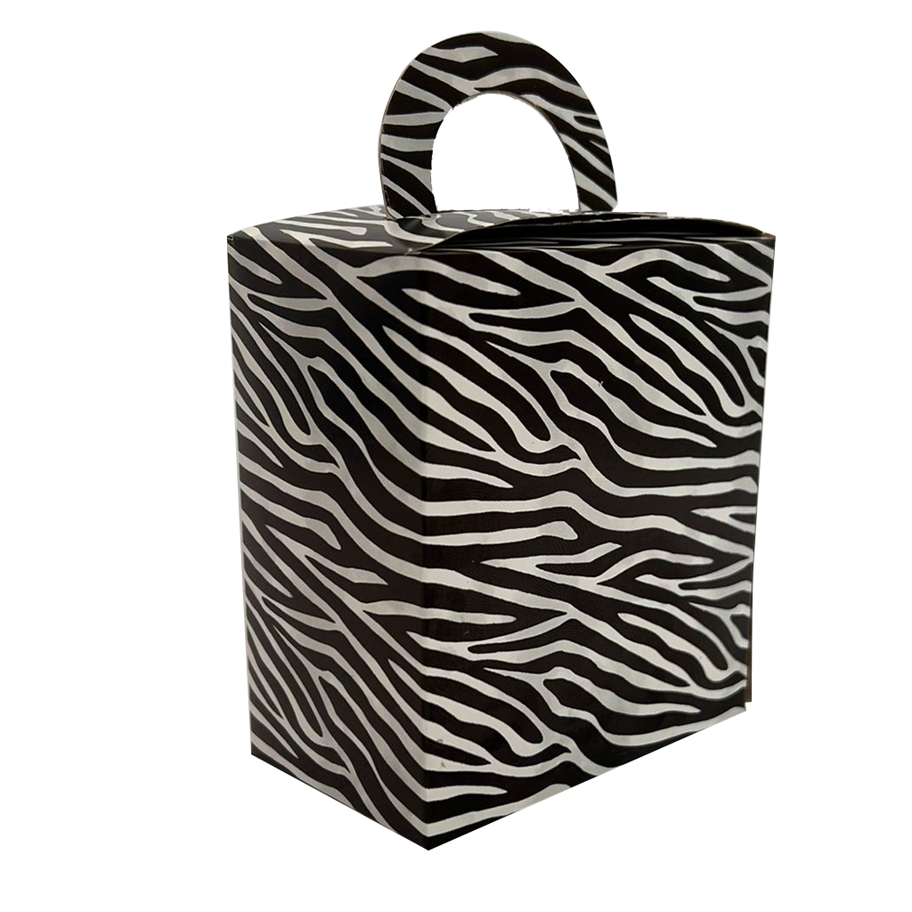 Caixa Surpresa 4 Animal Print - Zebra - 6 un.