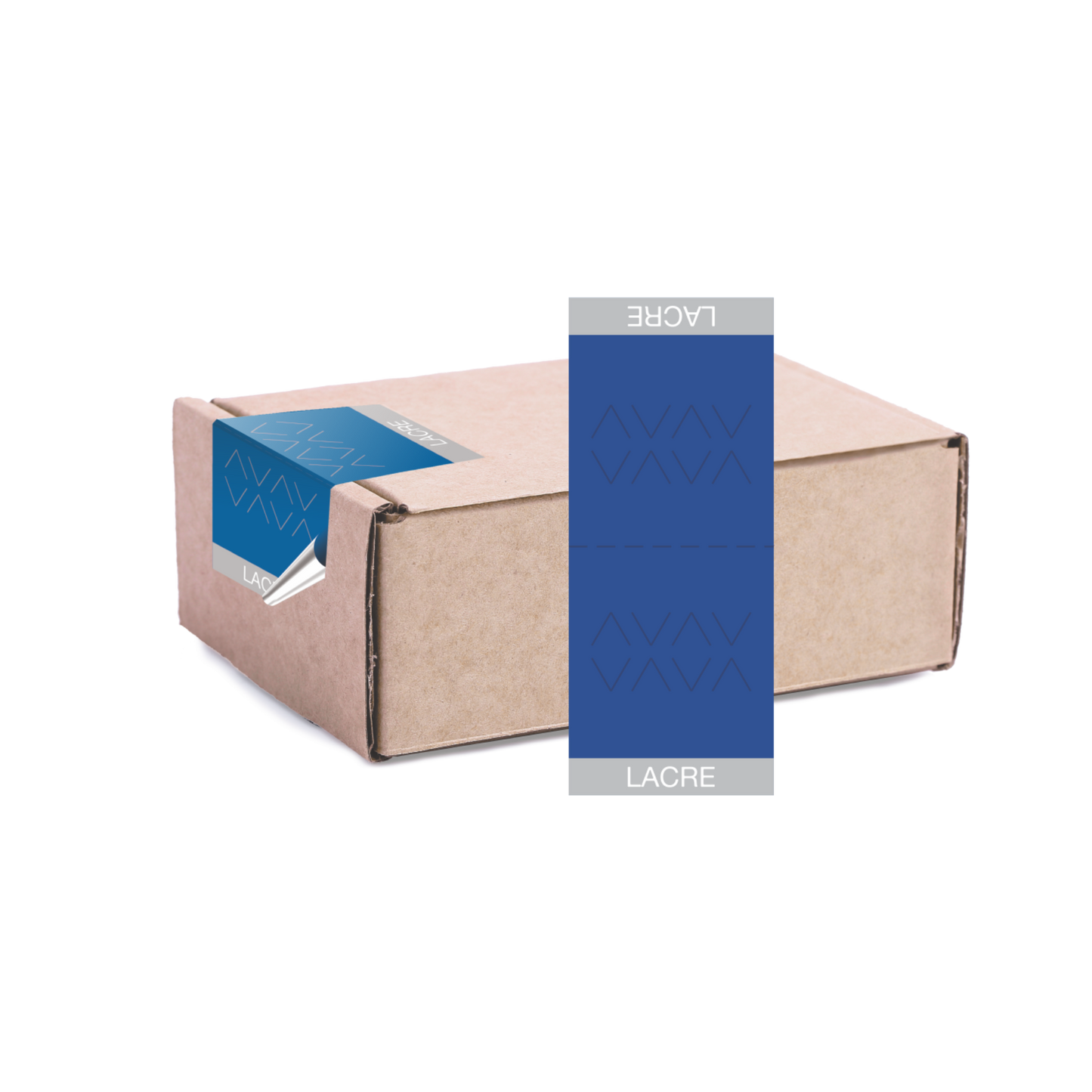 Lacre Para Delivery Azul