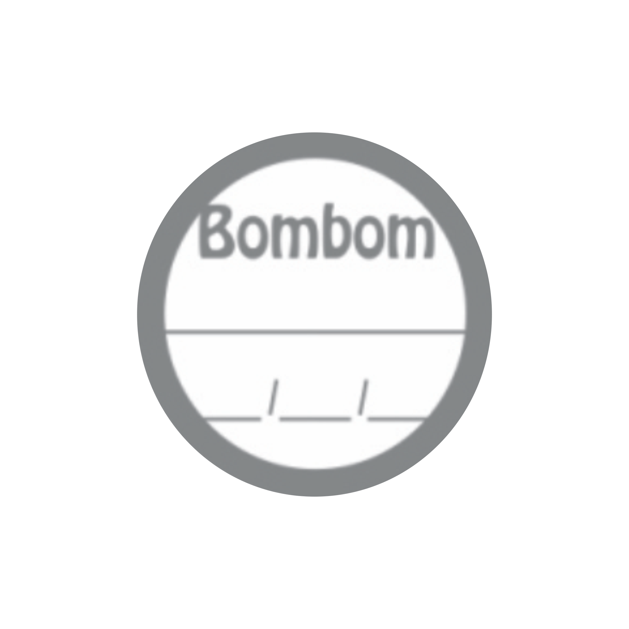 Comemoratio Etiqueta Bombom Prata