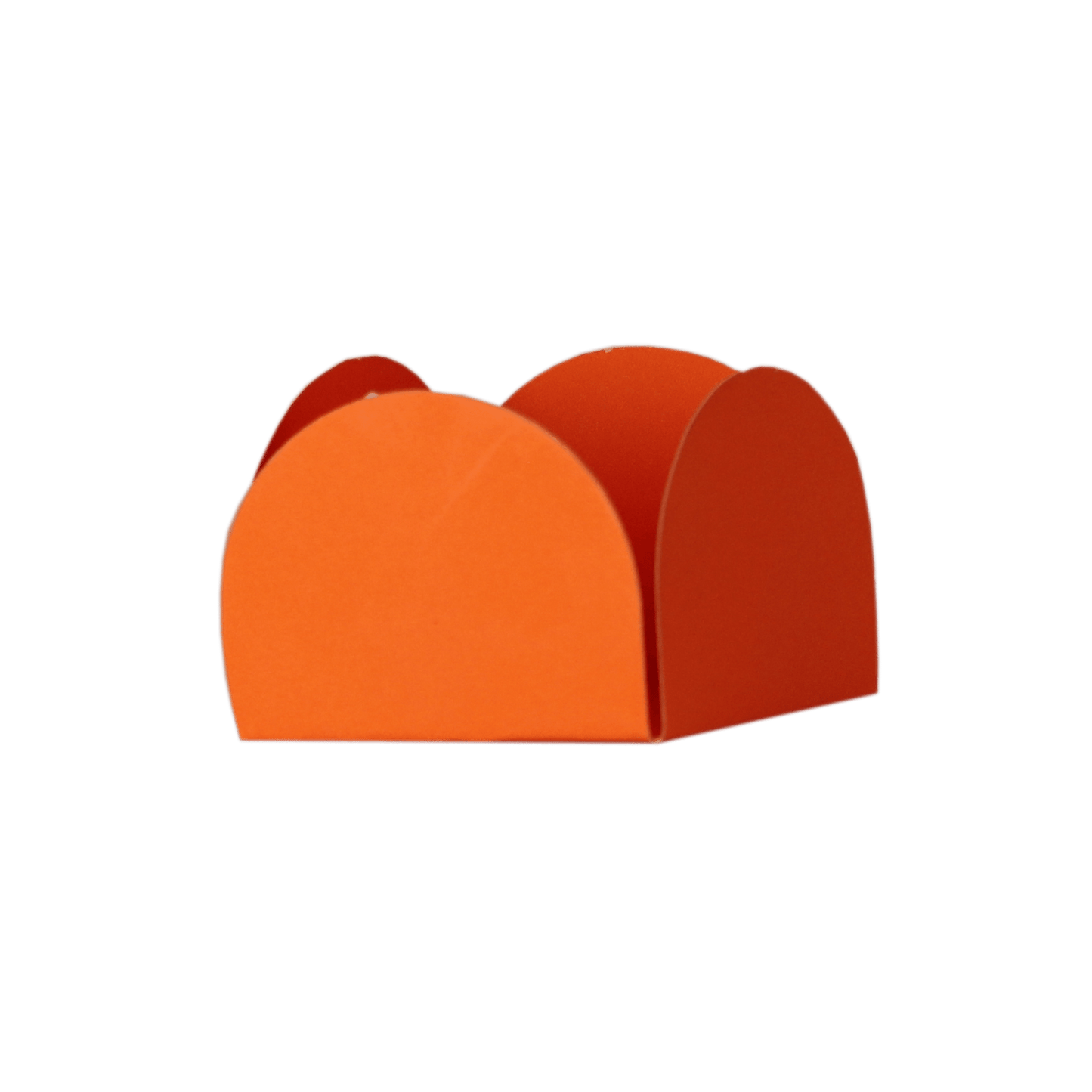 Comemoratio Forminhas Forminha 4 Pétalas Neon Laranja