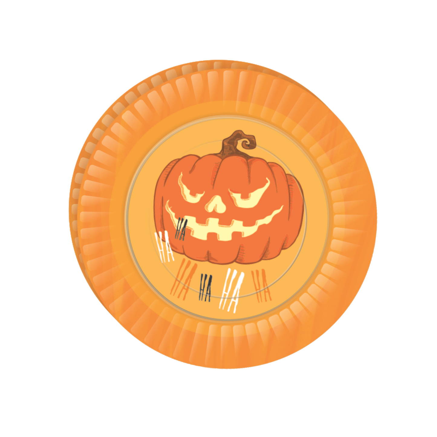 Comemoratio Prato Redondo 18 cm Halloween Abóbora
