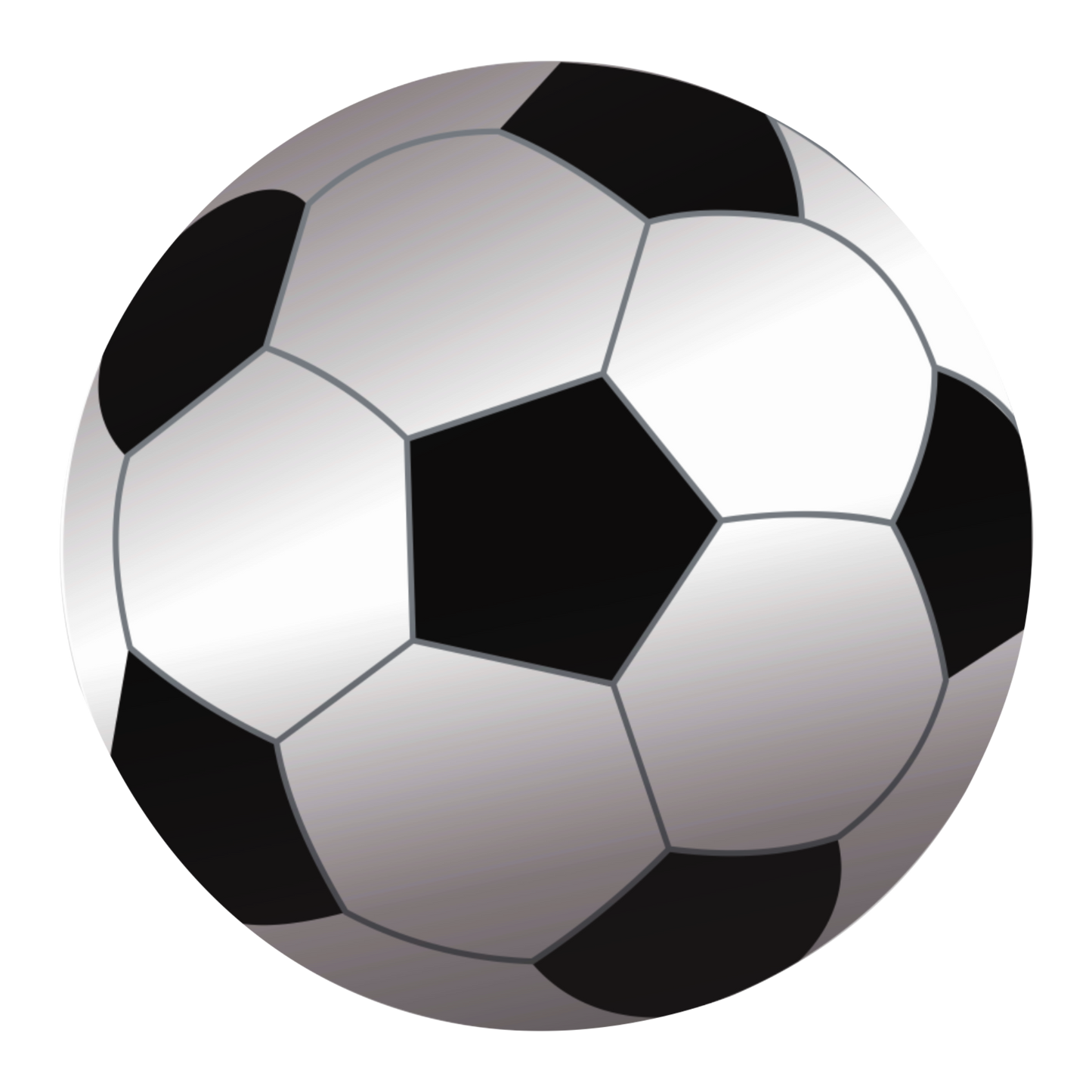 Decoração de Parede Futebol Bola - 03 un.