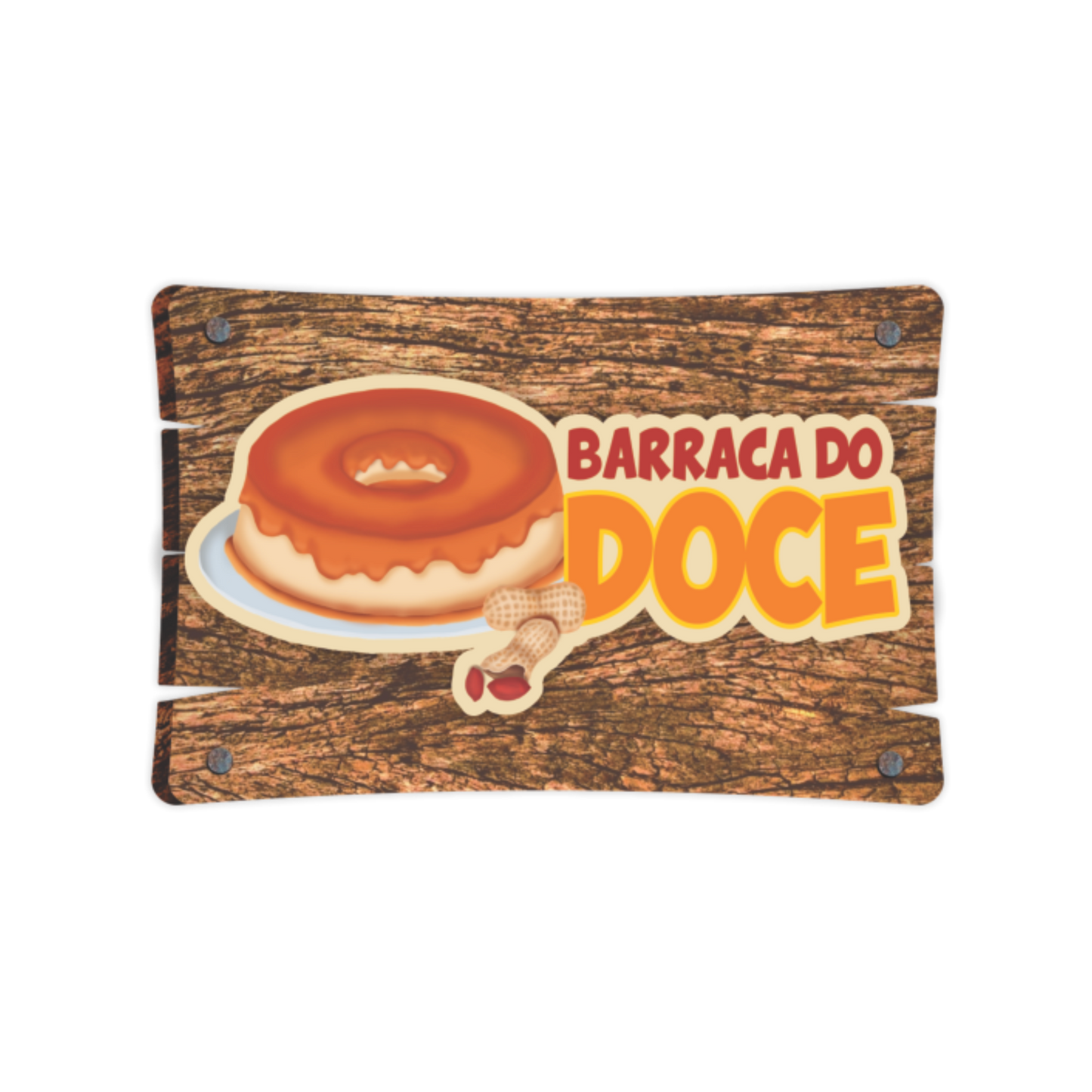 Decoração de Parede de Festa Junina Barraca do Doce