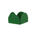 Forminha 4 Pétalas Premium - Verde Musgo - 50 un.