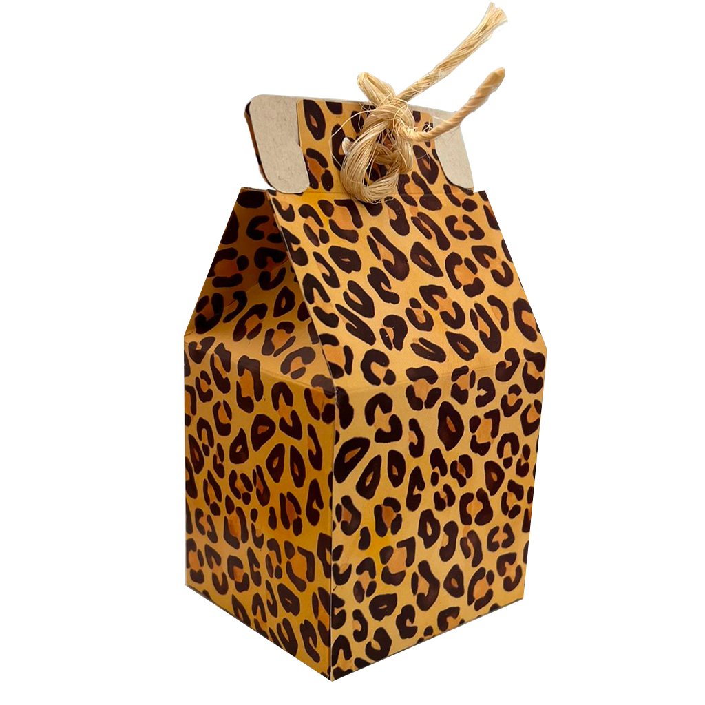 Caixa Surpresa 6 Animal Print - Onça - 6 un.
