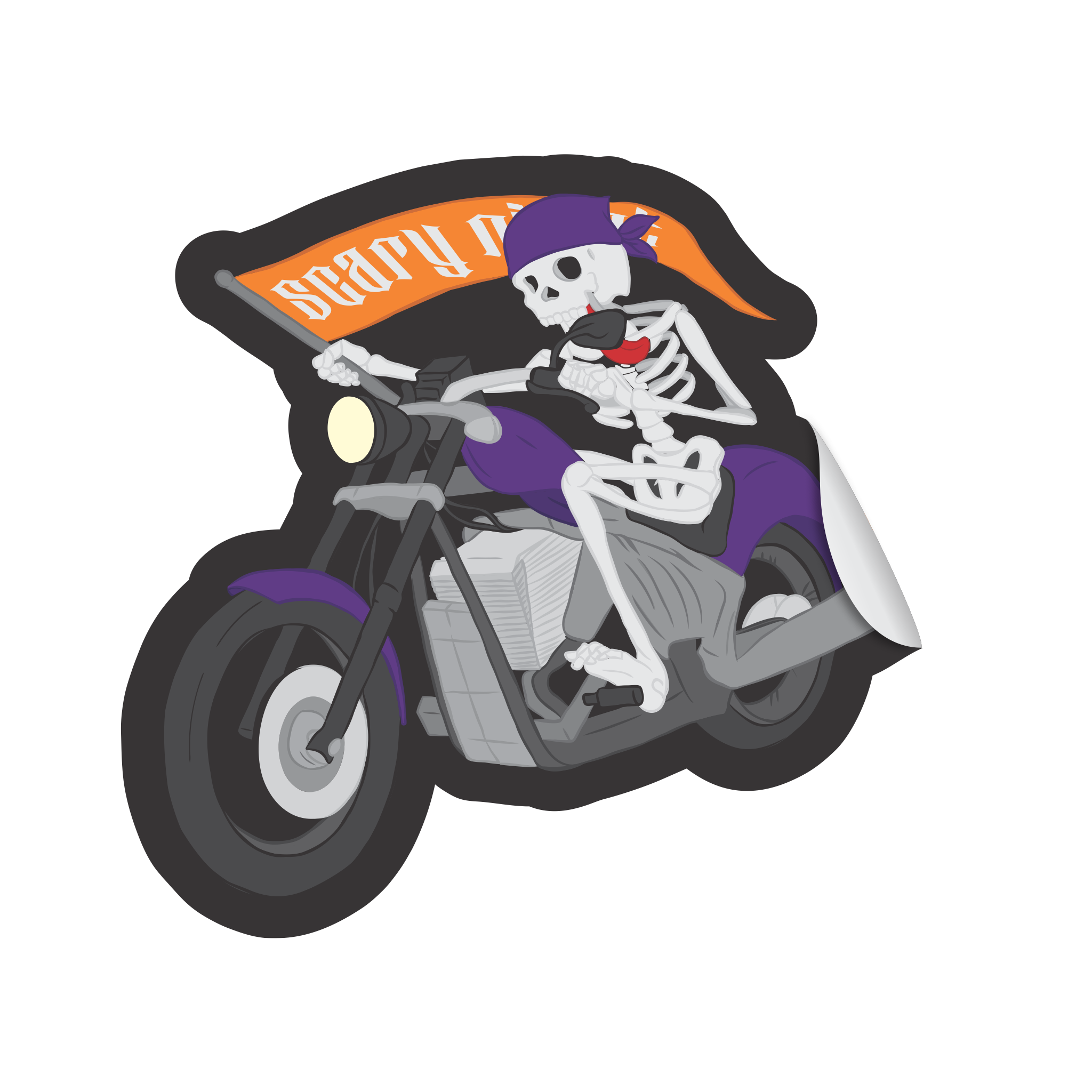 Adesivo Motoqueiro