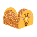 Forminha 4 Pétalas Premium Safari - Girafa - 50 un.