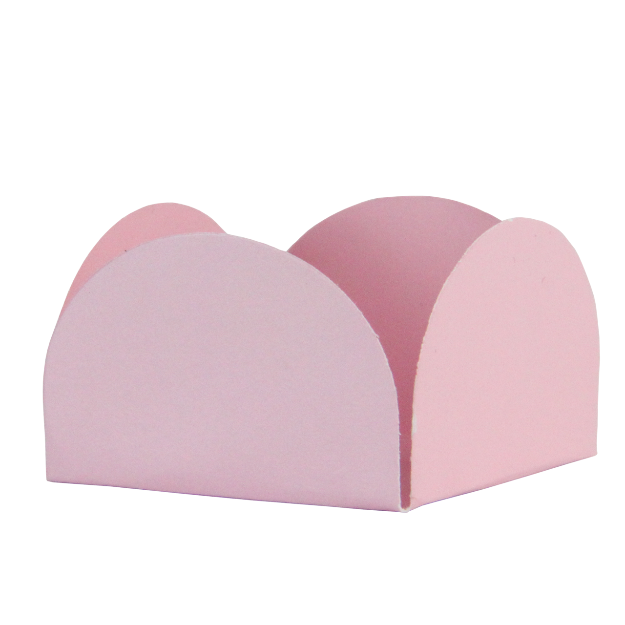 Forminha 4 Pétalas Pequena - 50 un. - Rosa