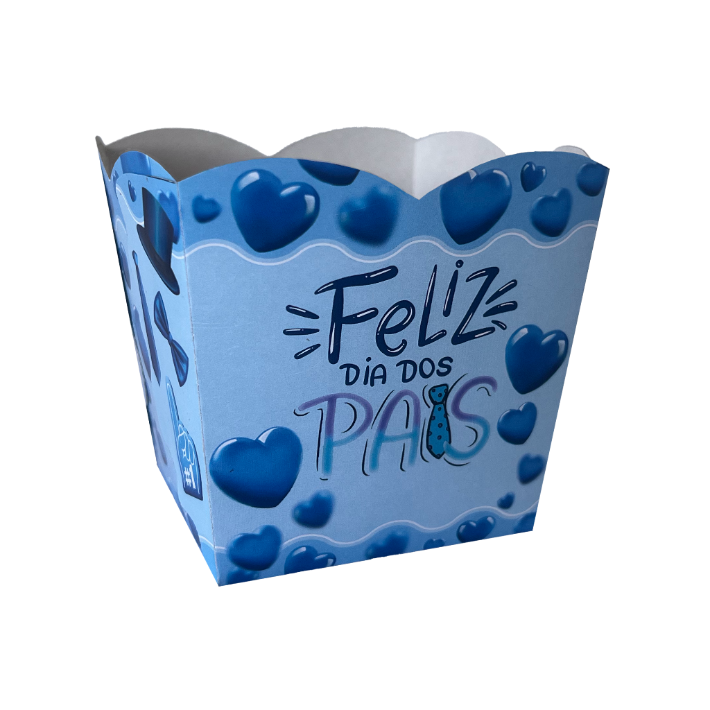 Cachepô de Papel - Lembrancinha - Dia dos Pais - 8 un.
