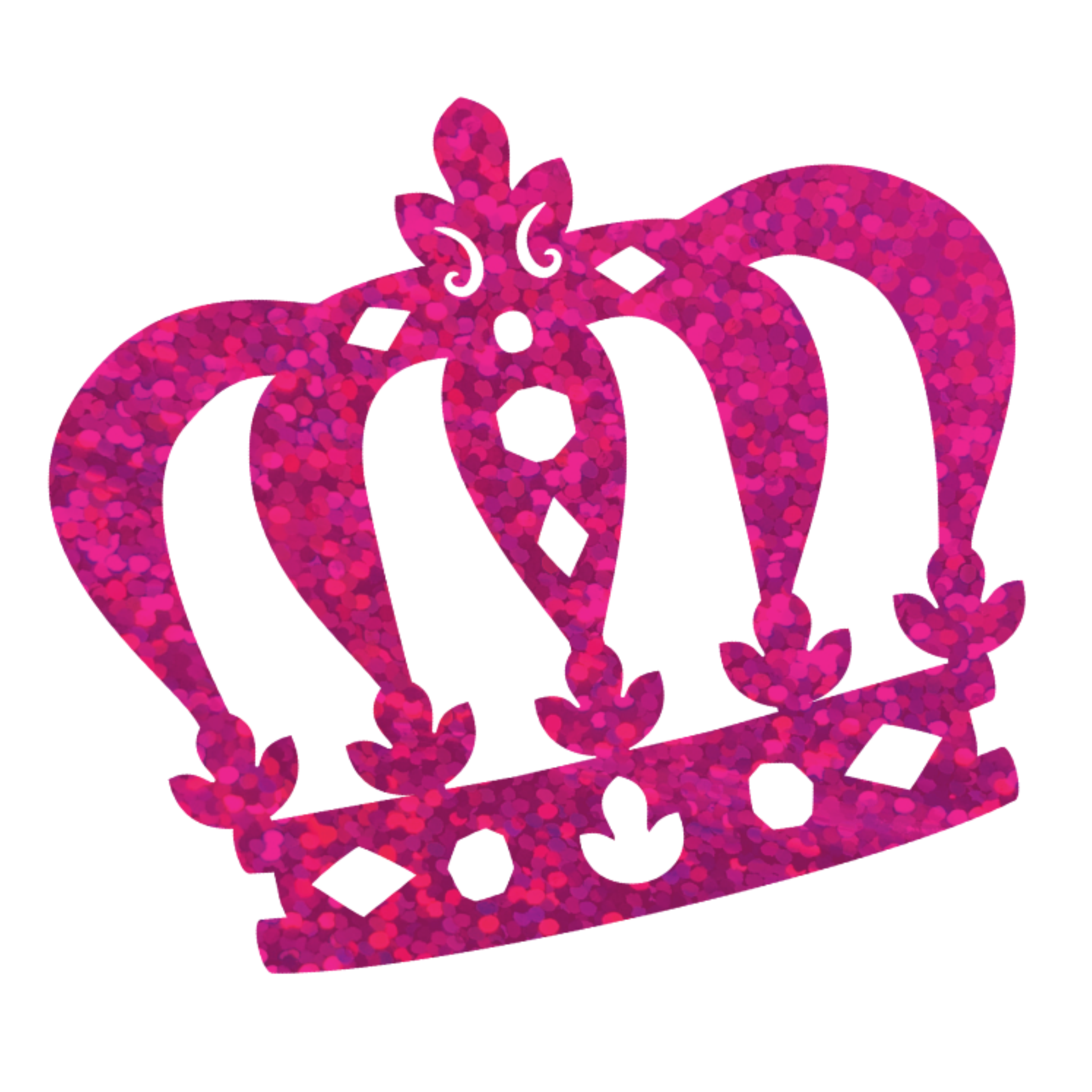 Decoração de Parede Real Coroa Pink