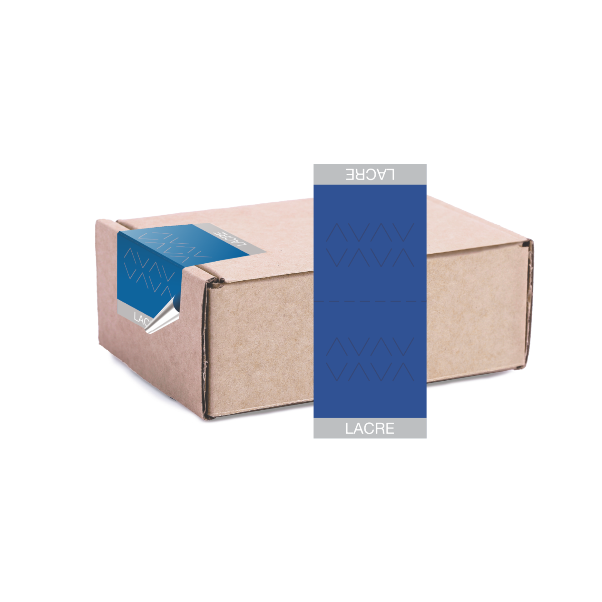 Lacre Para Delivery Azul