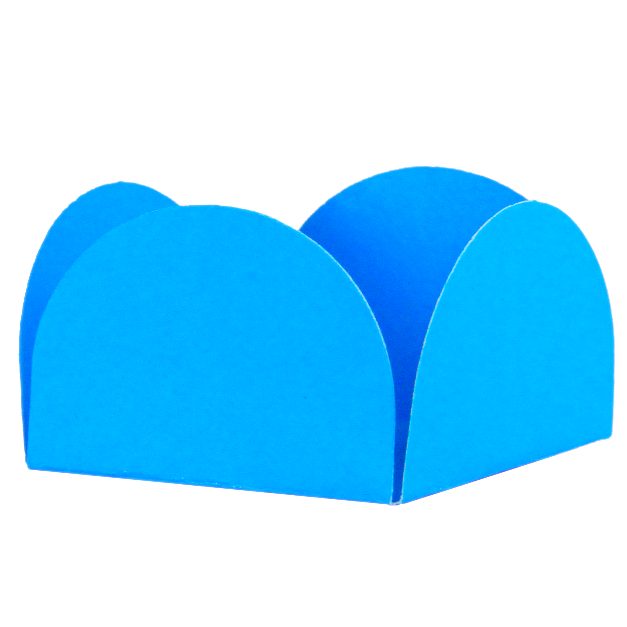 Forminha 4 Pétalas Pequena - 50 un. - Azul