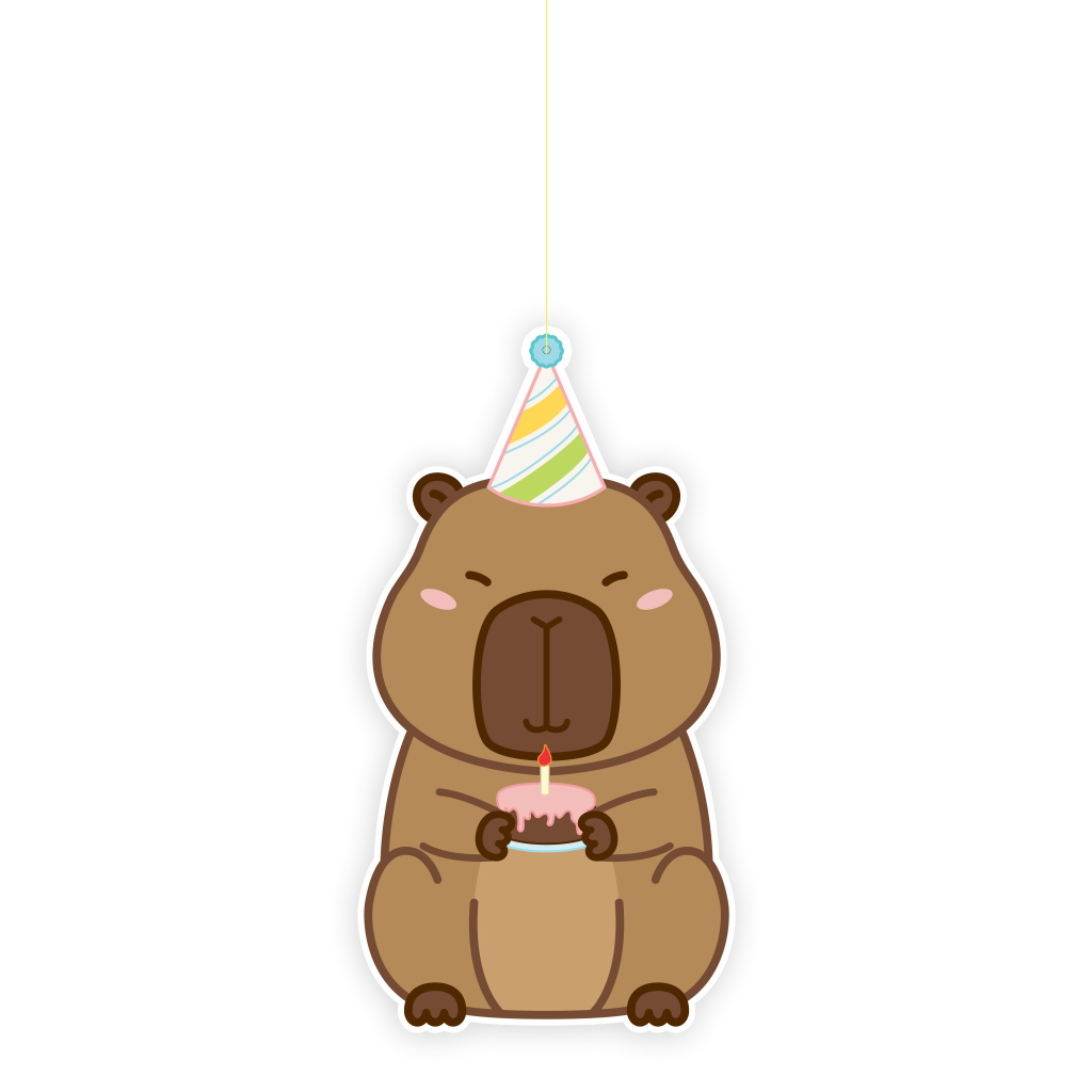 Decoração de Pendurar - Capivara Bolinho - 1 un.