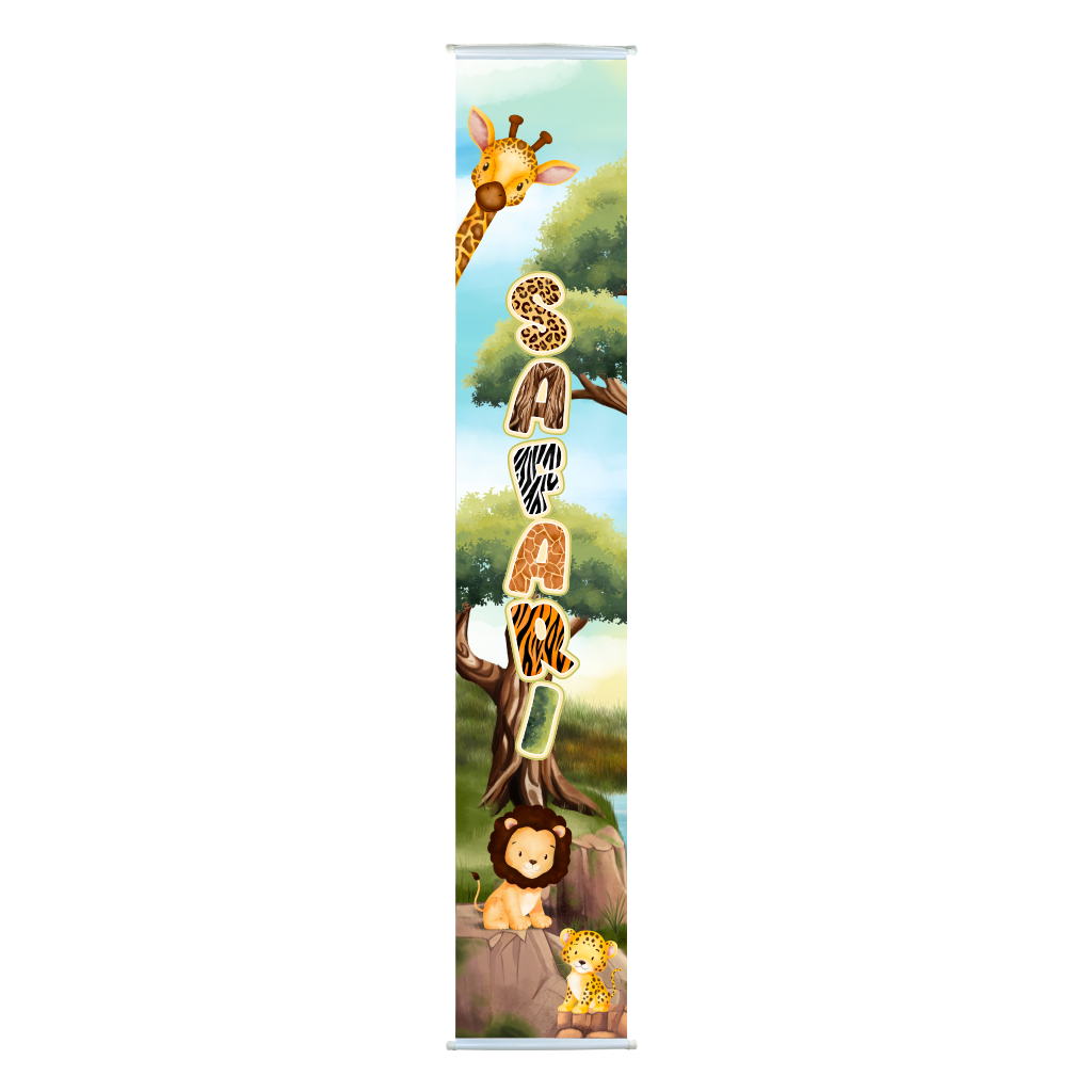 Banner Grande Safari - 200 x 35 cm - 1 un.