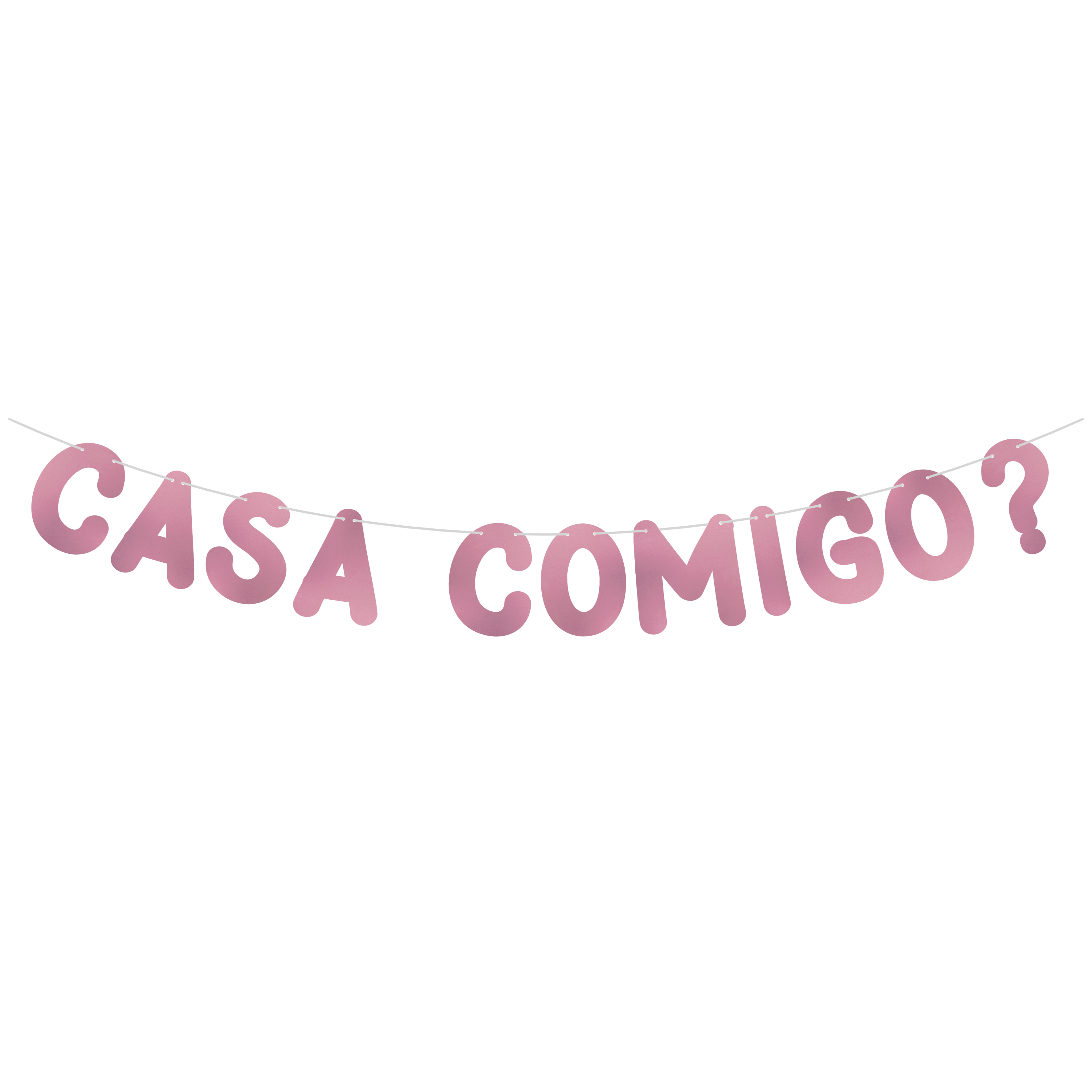 Varalzinho Metalizado Vermelho Fosco - Casa Comigo? - 1 un.
