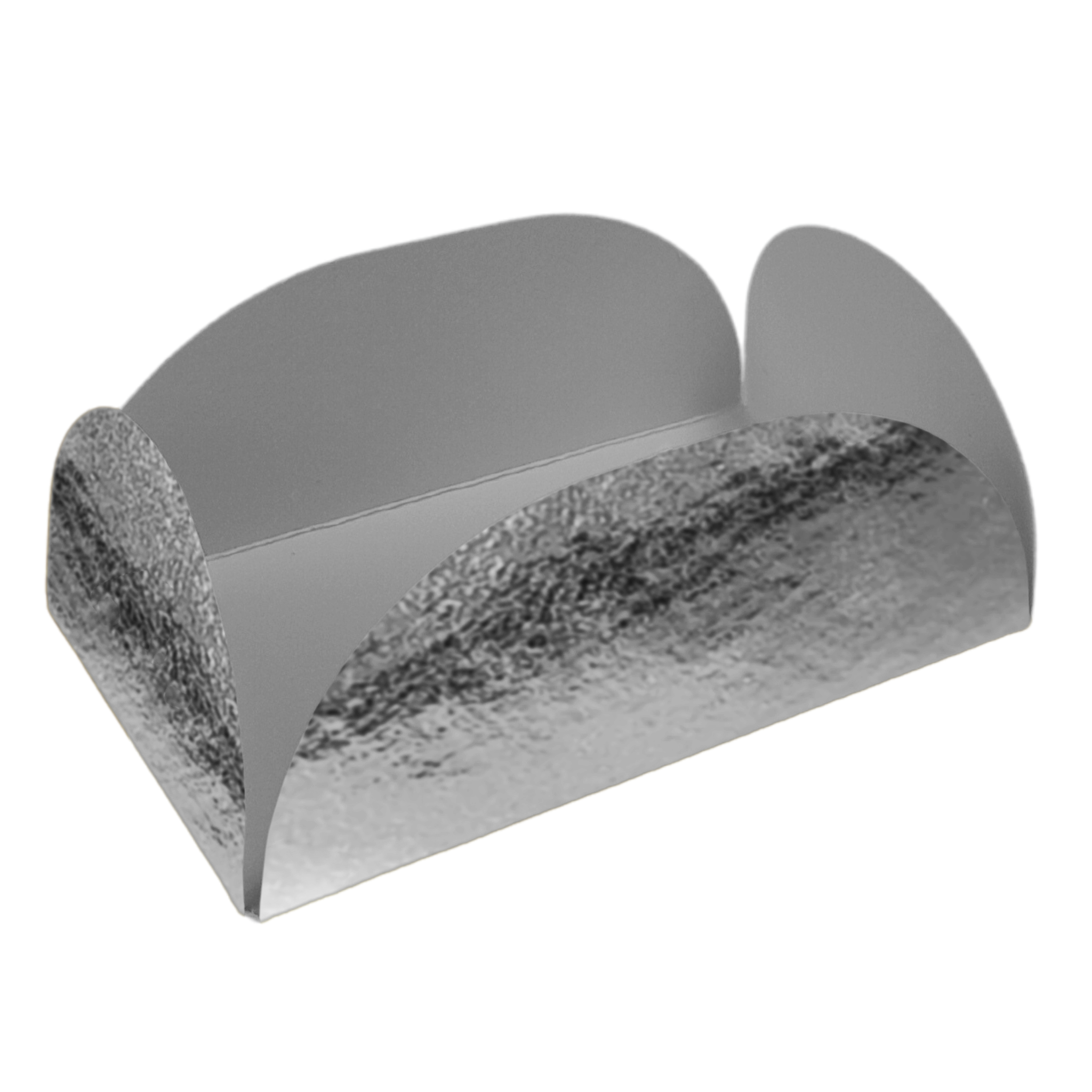 Forminha para Camafeu 5 x 3 x 2 cm - 50 un. - Metalizada