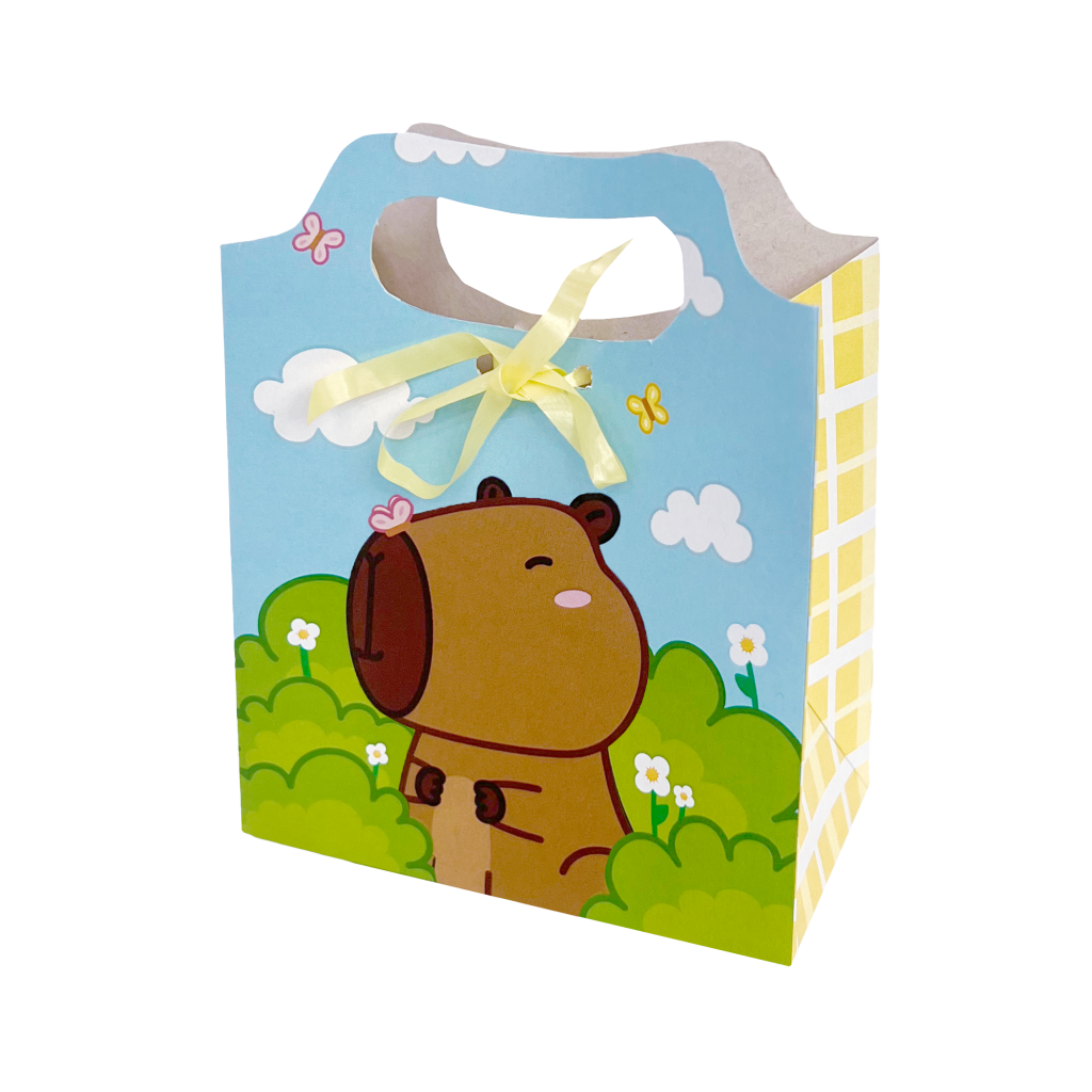 Sacola de Papel PP - Capivara - 6 un.