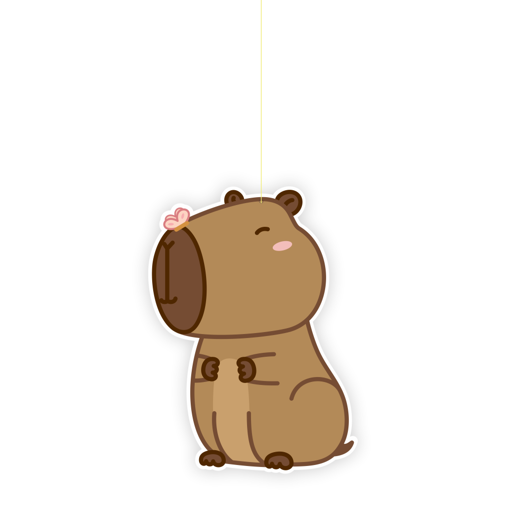 Decoração de Pendurar - Capivara Borboleta - 1 un.