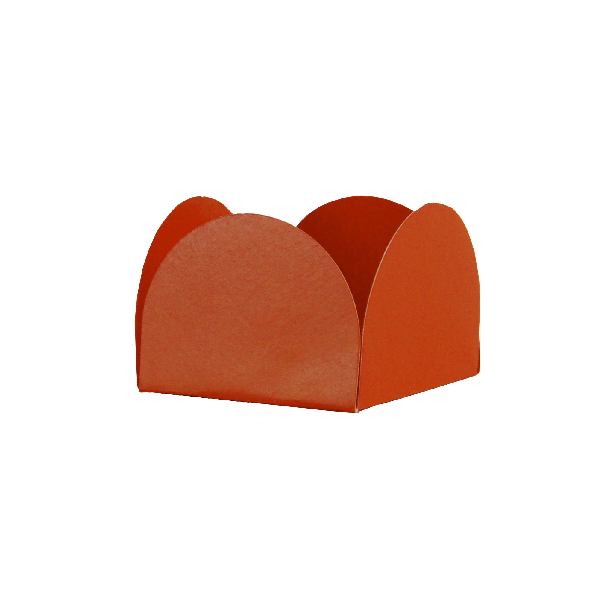 Forminha 4 Pétalas Premium - Terracota - 50 un.