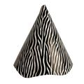 Chapeuzinho Animal Print - Zebra - 8 un.