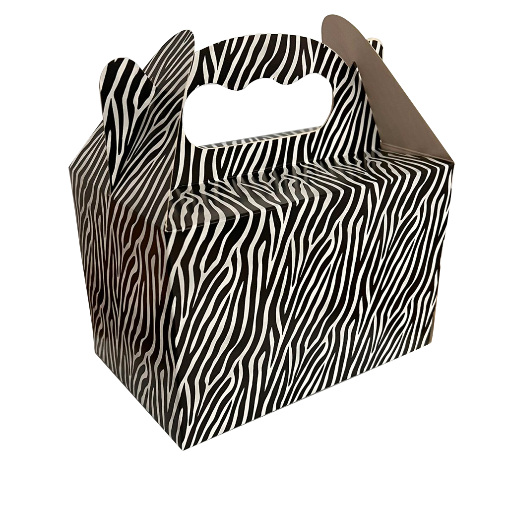 Caixa Surpresa 7 Animal Print - Zebra - 5 un.