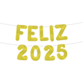 Varalzinho Metalizado FELIZ 2025