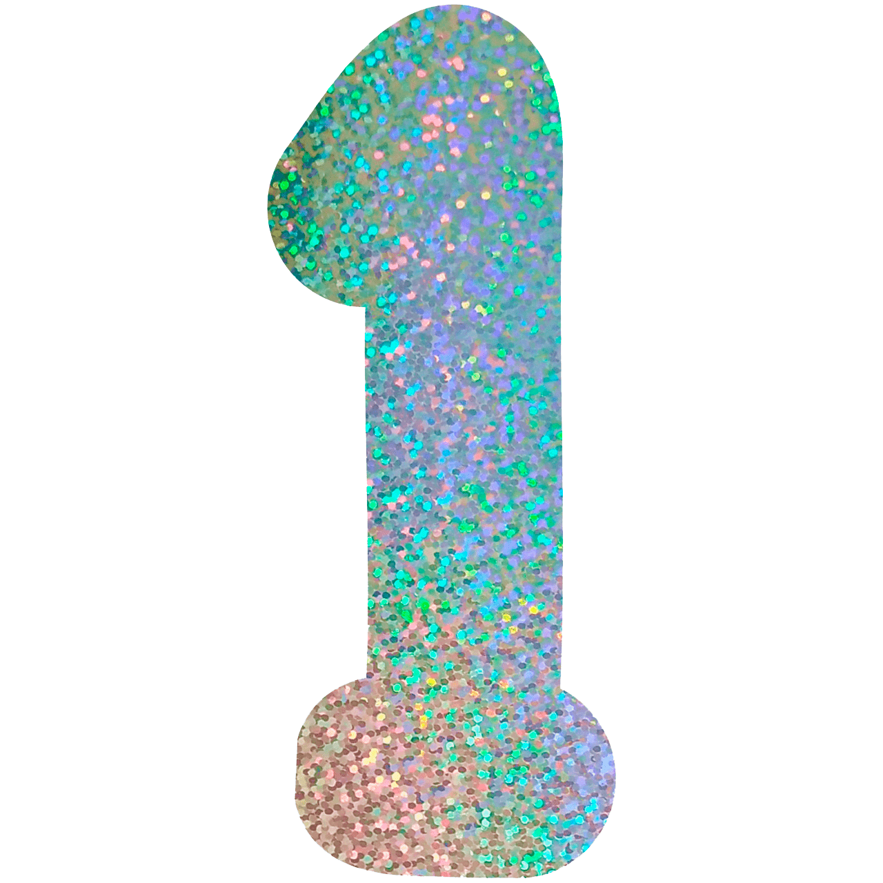 Comemoratio 1 Número 46 cm Prata