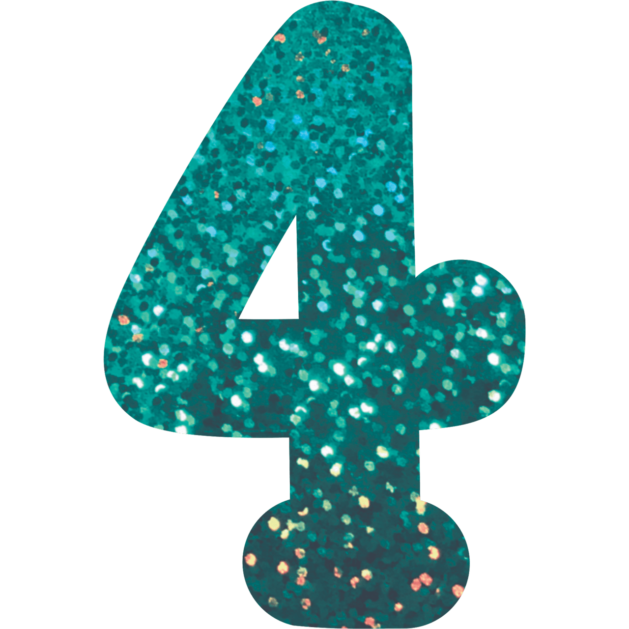 Comemoratio 4 Número 46 cm Azul