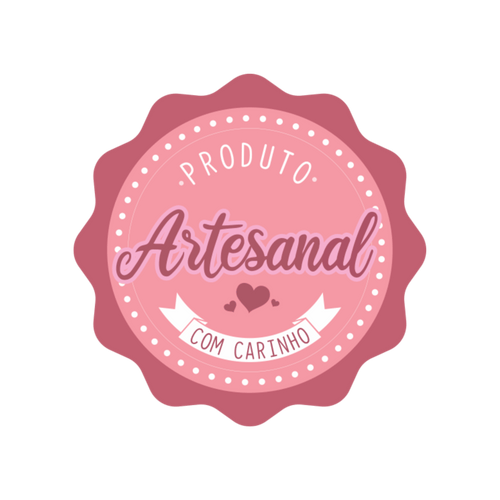 Comemoratio Adesivo 5 x 5 cm Produto Artesanal com Carinho