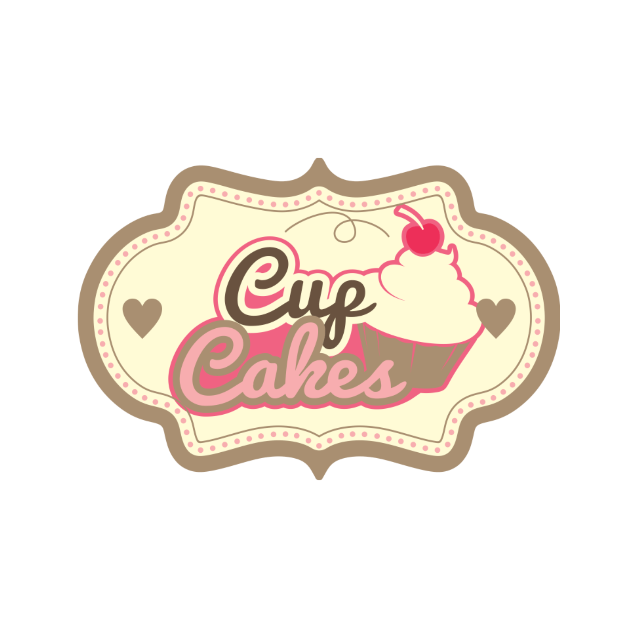 Comemoratio Adesivo 5 x 7 cm Cupcake