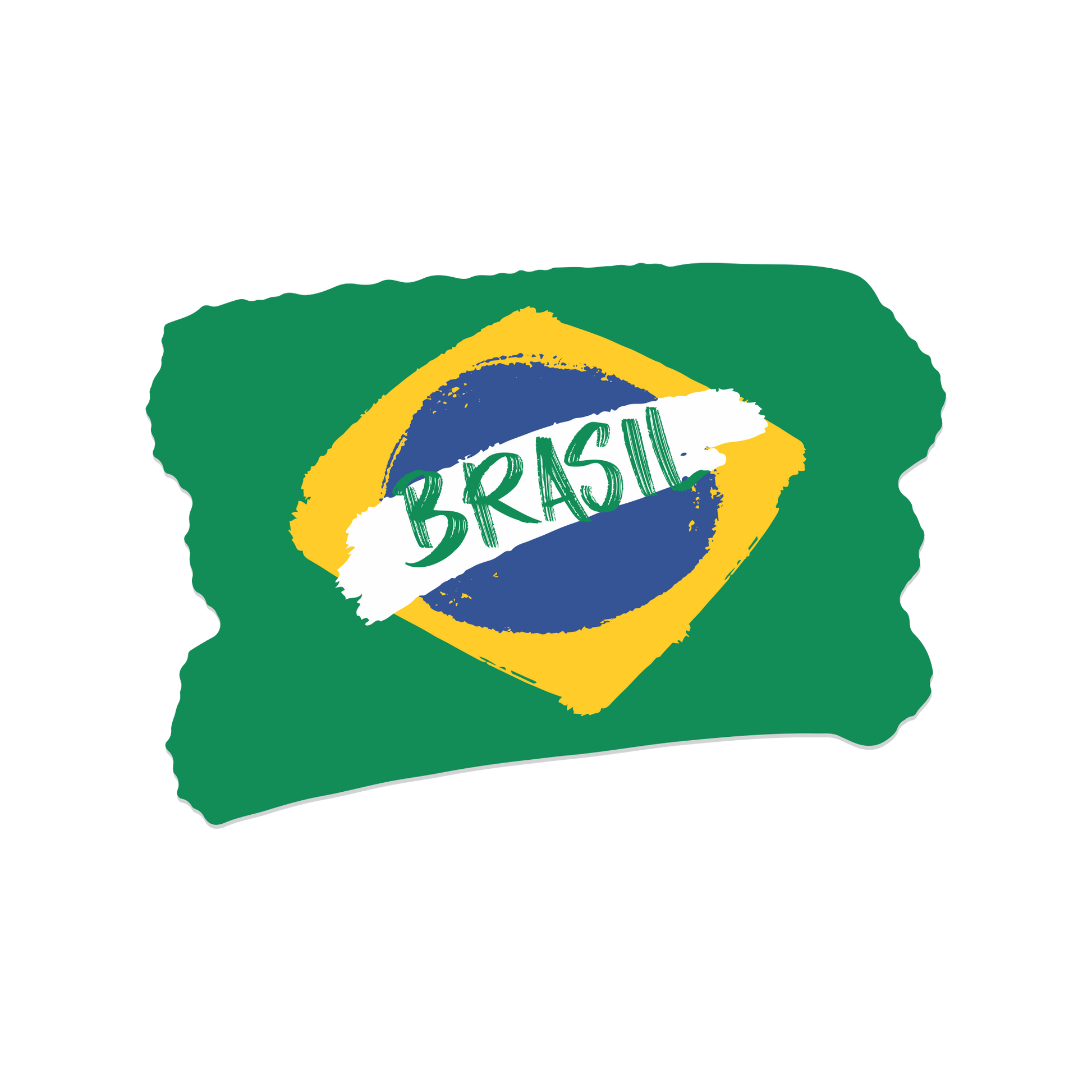Comemoratio Adesivo Bandeira do Brasil