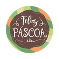Comemoratio Adesivo de Latinha Feliz Páscoa