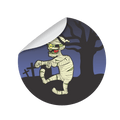 Comemoratio Adesivo Halloween Zumbi