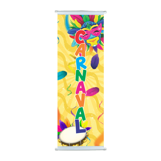 Comemoratio Banner de Carnaval P - 1 m x 35 cm - 1 un.