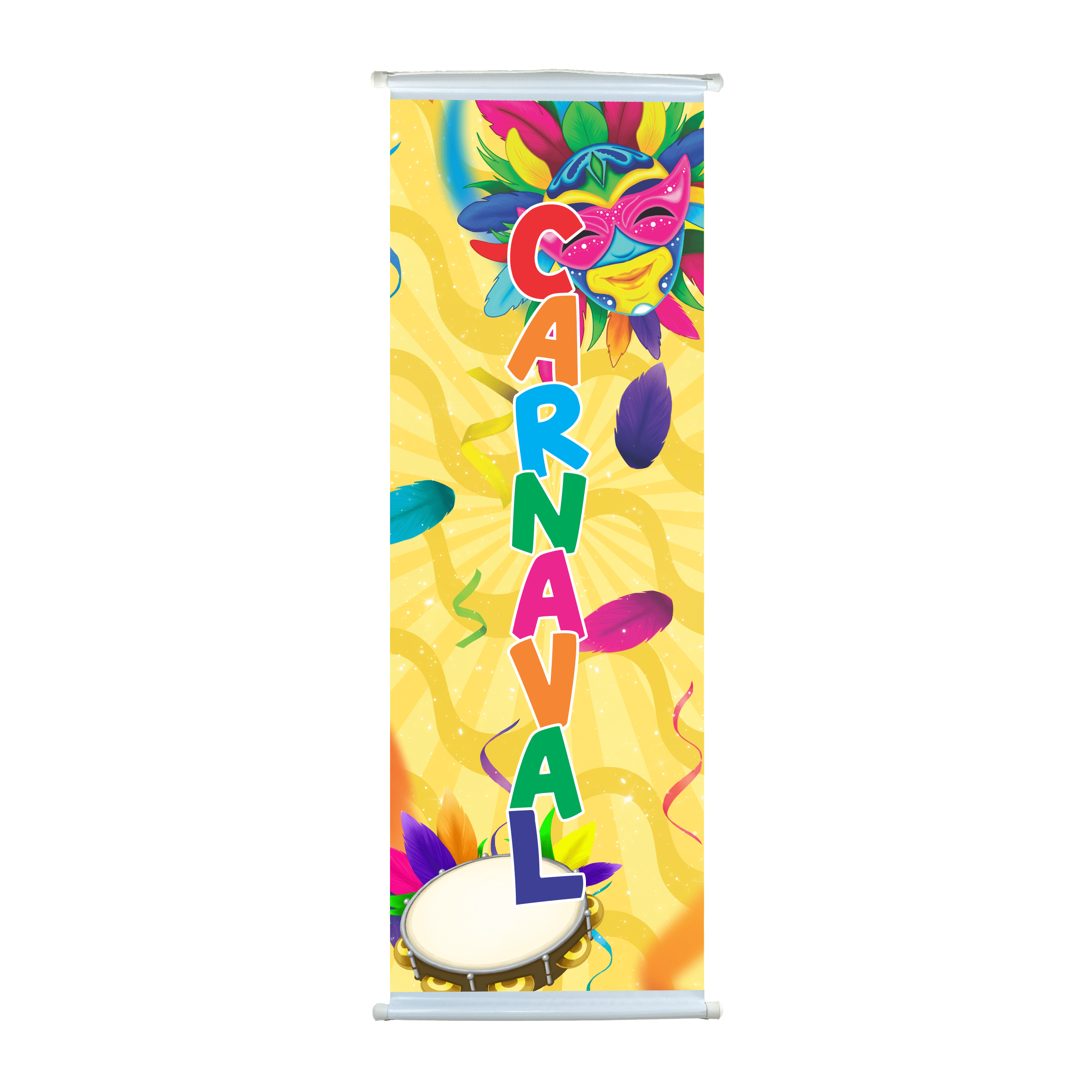 Comemoratio Banner de Carnaval P - 1 m x 35 cm - 1 un.
