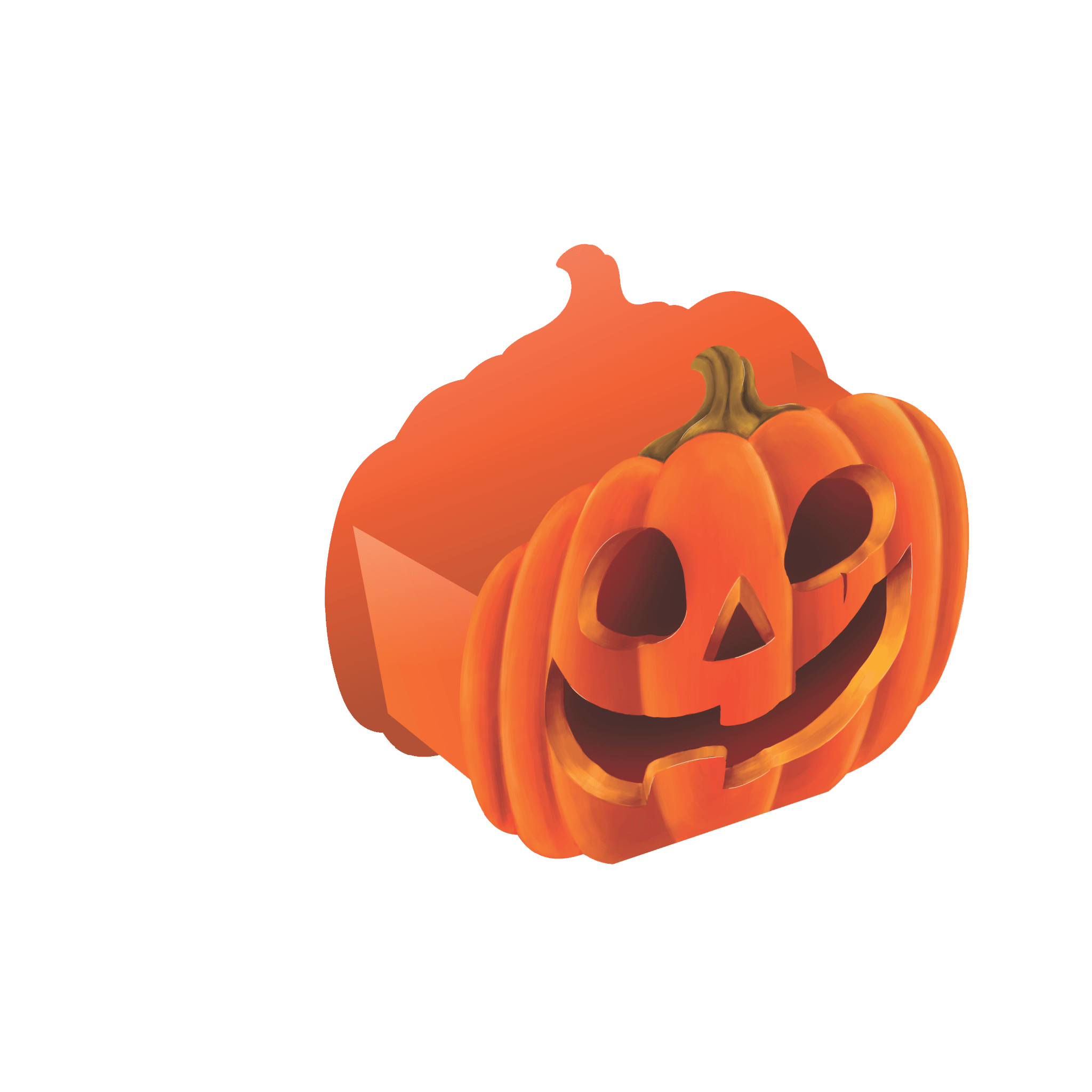 Comemoratio Caixa Halloween Abóbora