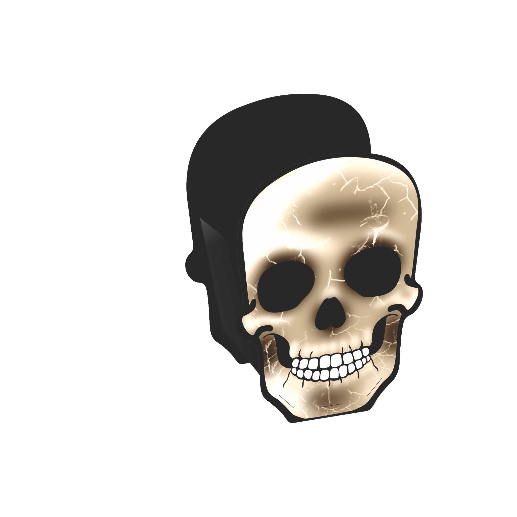 Comemoratio Caixa Halloween Caveira