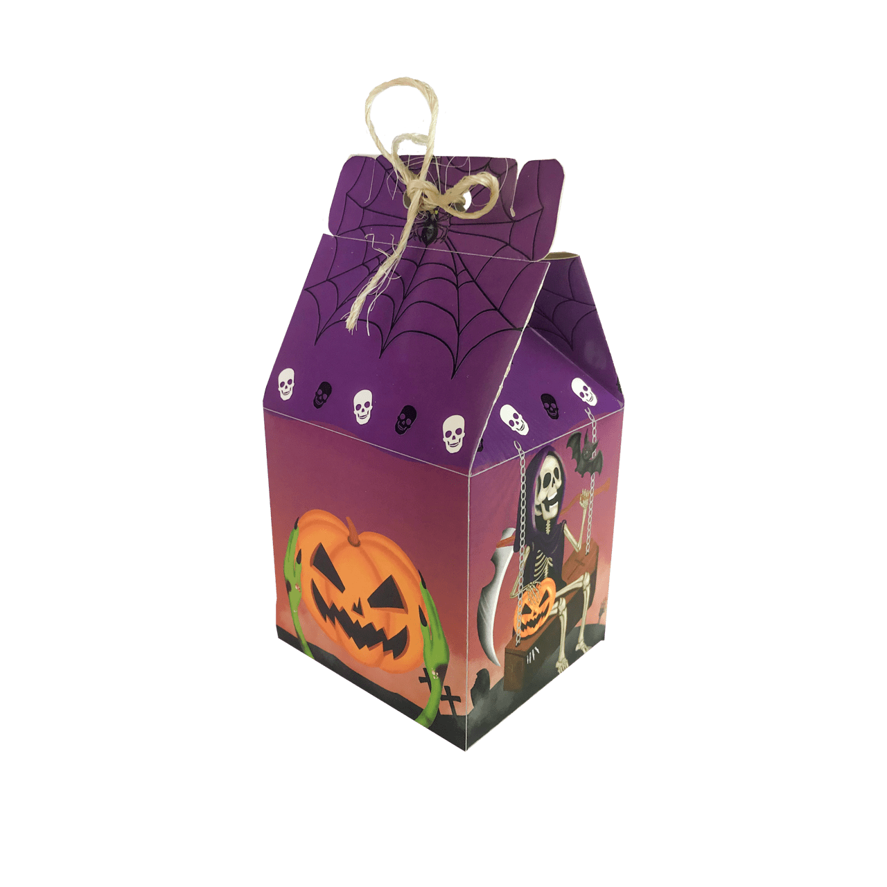 Comemoratio Caixa Surpresa 6 Halloween Caveira com Foice