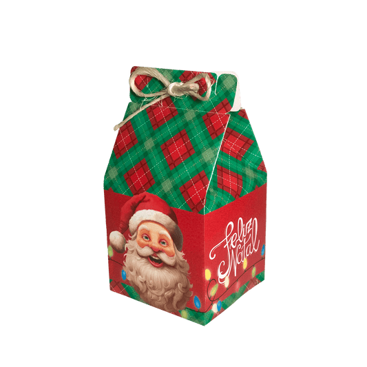 Comemoratio Caixa Surpresa 6 Natal Papai Noel Feliz Natal