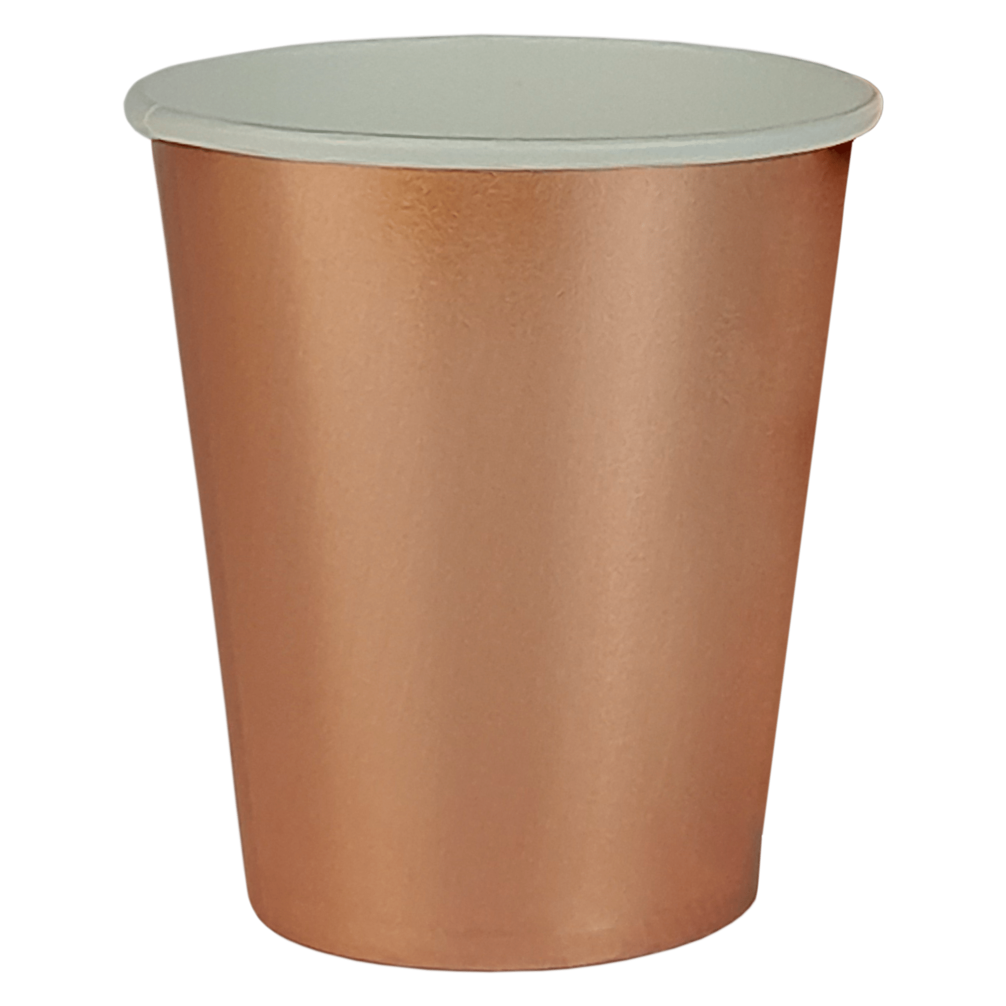 Comemoratio Copo de Papel 225ml Metalizado Rose Gold
