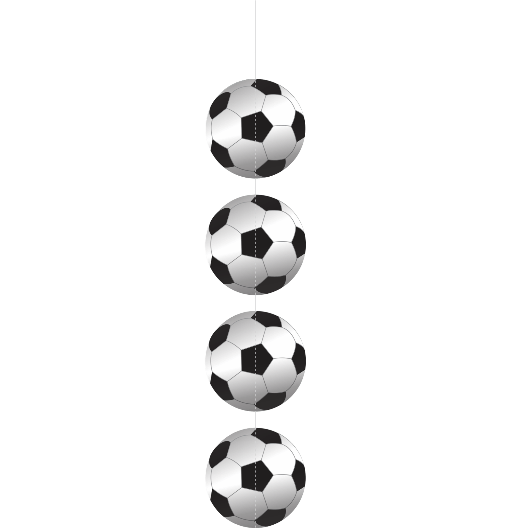 Comemoratio Cortina Bola Branca e Preta - 01 un. - 1m