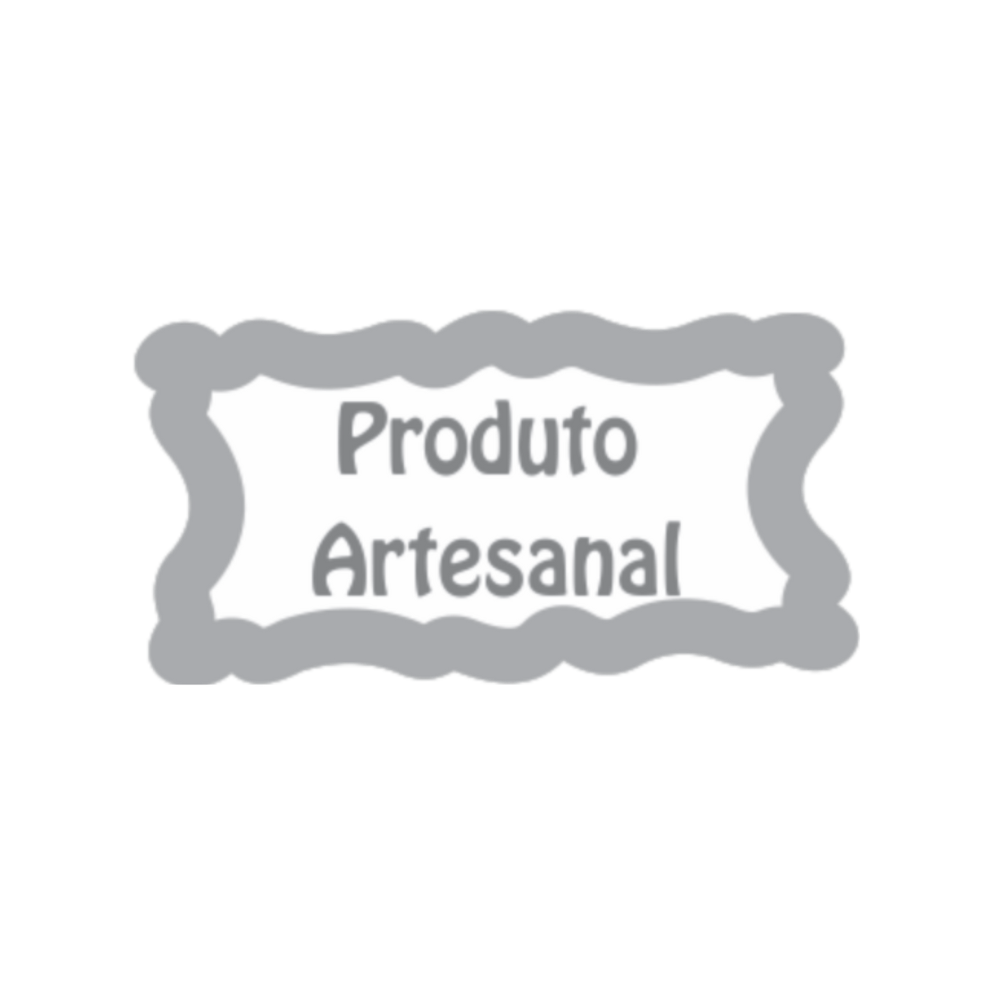 Comemoratio Etiqueta Produto Artesanal Prata