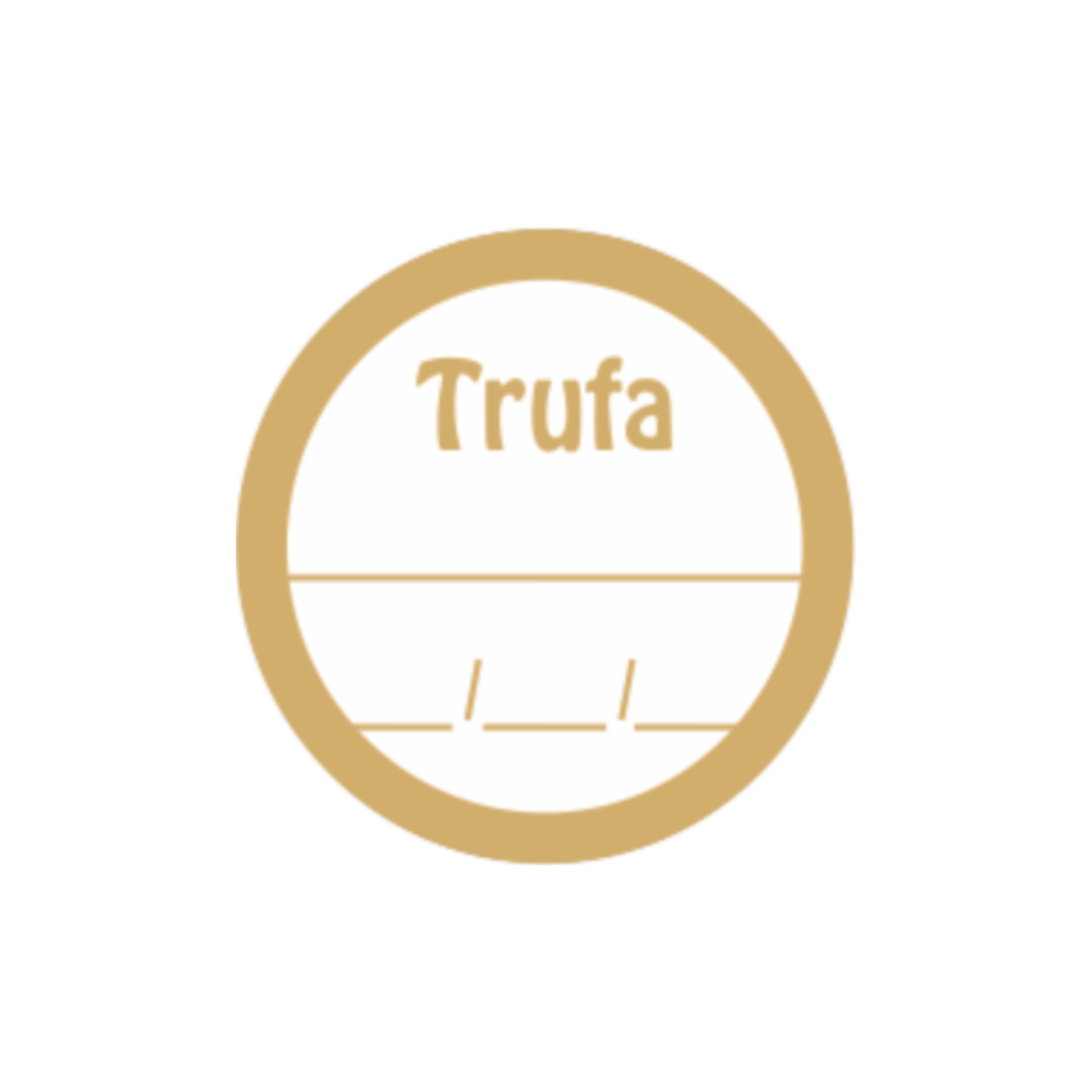 Comemoratio Etiqueta Trufa Dourada