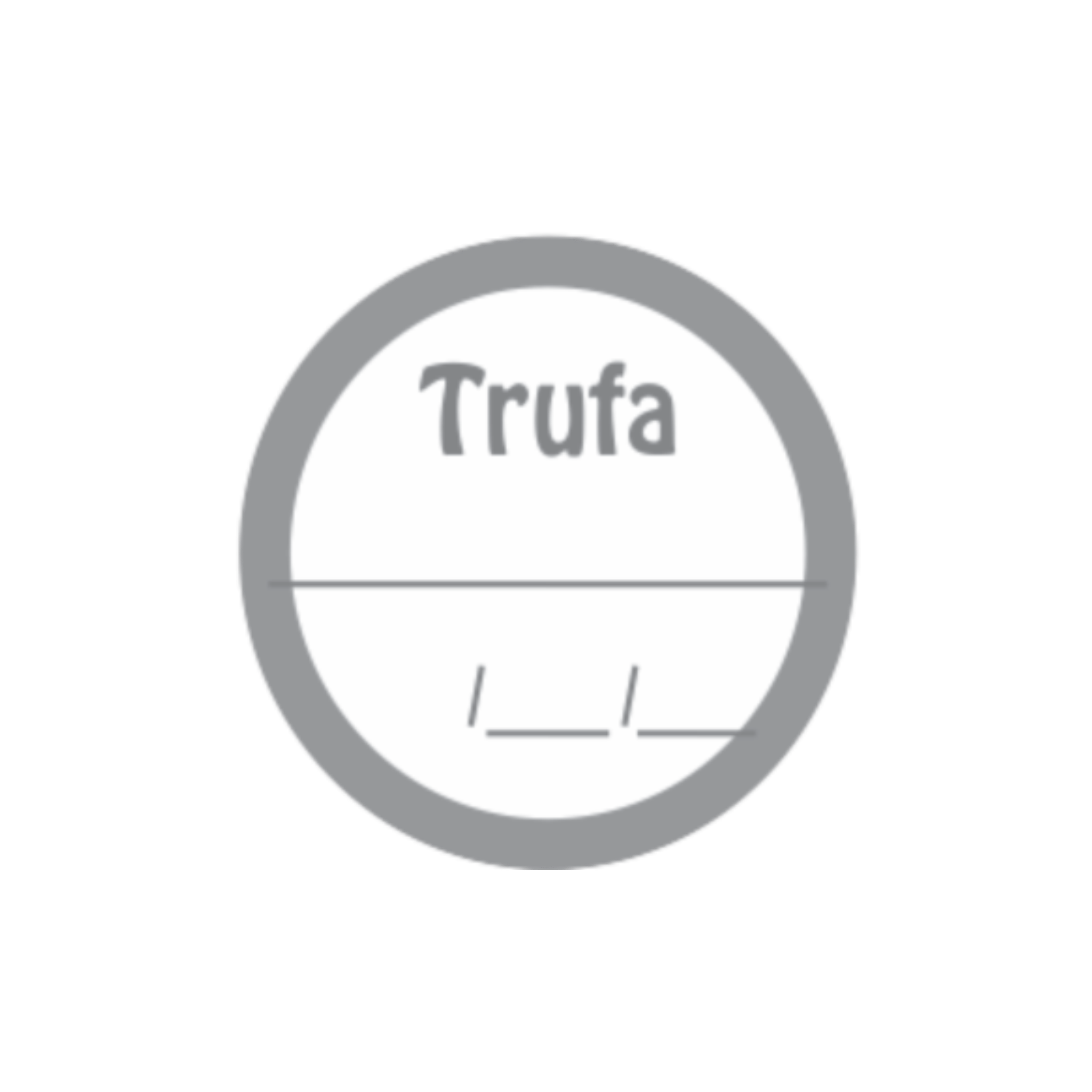 Comemoratio Etiqueta Trufa Prata