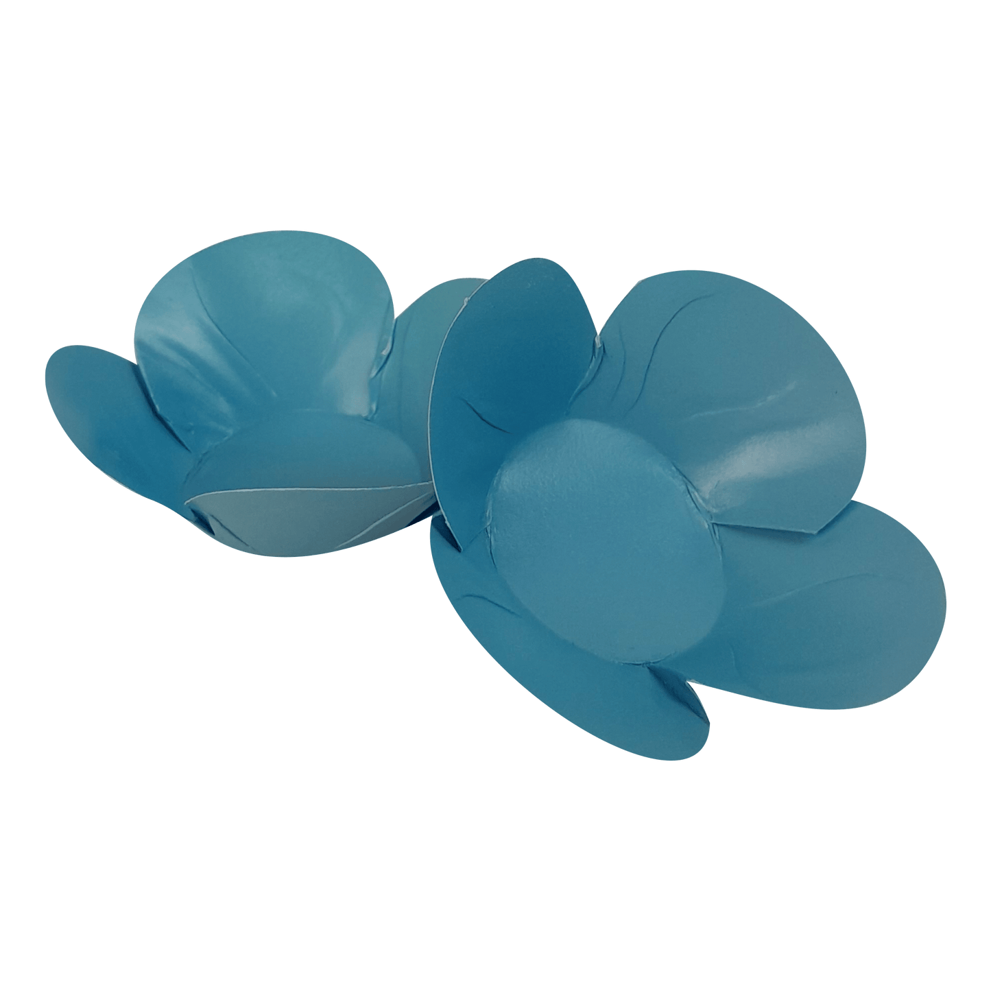 Comemoratio Forminha Luxo Pétalas Azul Claro