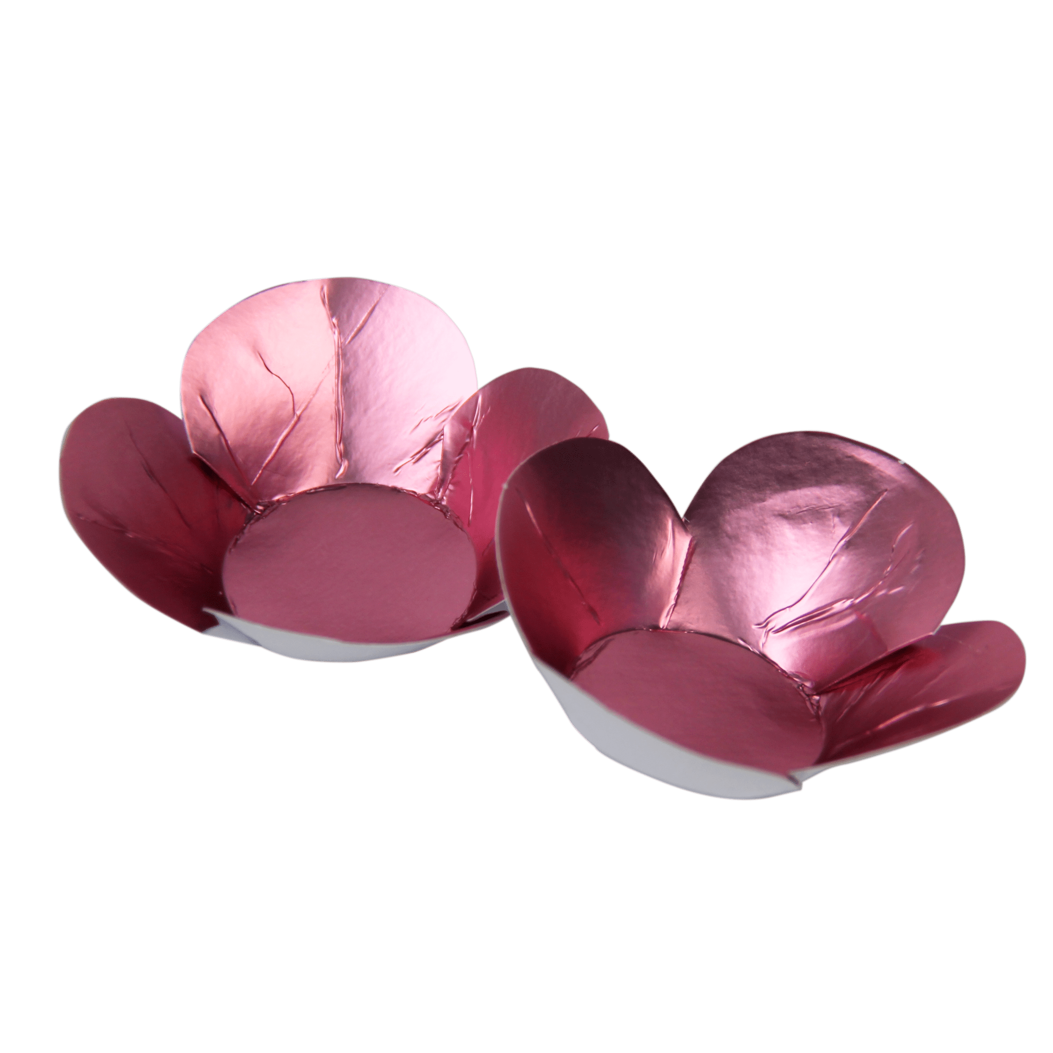 Comemoratio Forminha Luxo Pétalas Metalizada Rose Gold