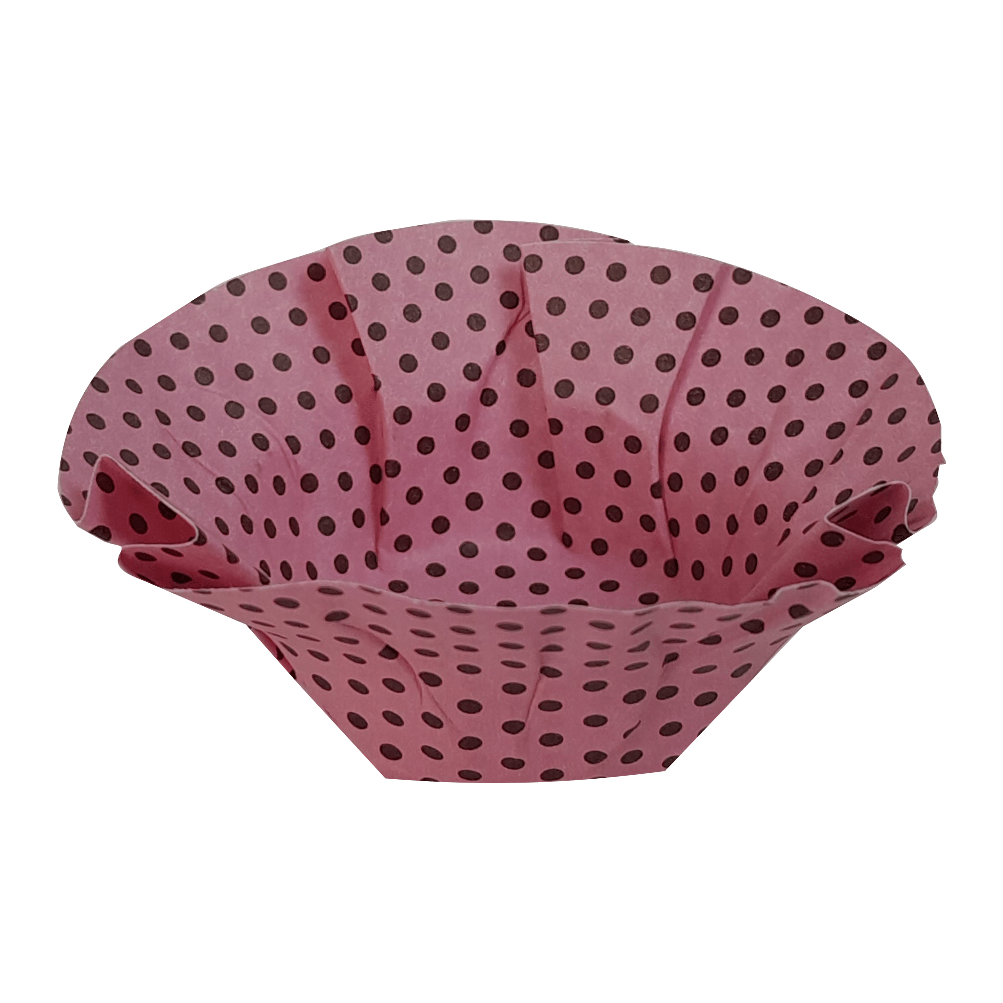 Comemoratio Forminha Luxo Rosa Poá Marrom