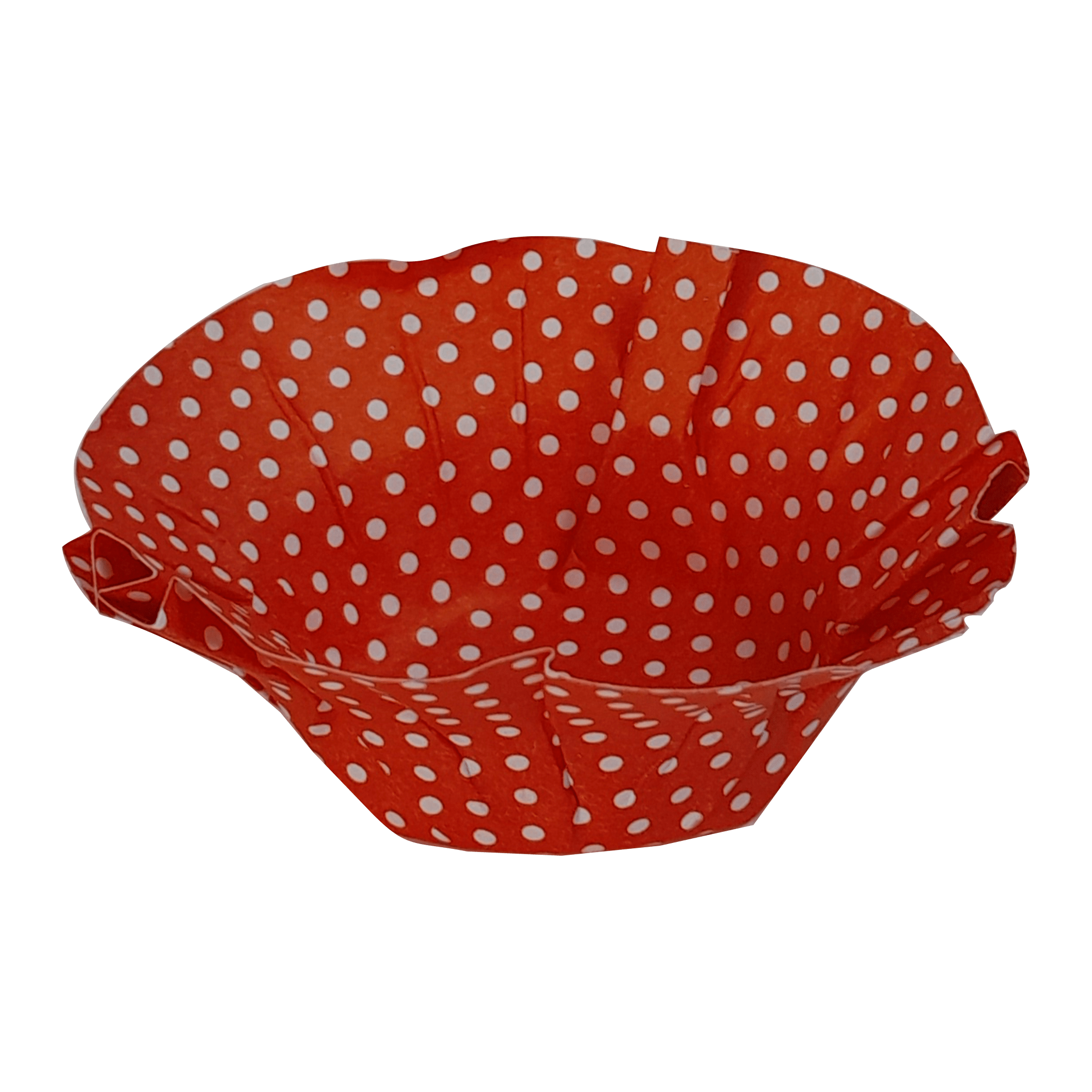Comemoratio Forminha Luxo Vermelho Poá Branco