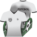 Comemoratio Forminhas Forminha 4 Pétalas Especial Camisa de Futebol Branca - 20 un.