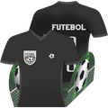 Comemoratio Forminhas Forminha 4 Pétalas Especial Camisa de Futebol Preta - 20 un.